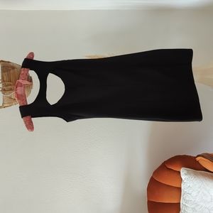 Black bodycon dress
